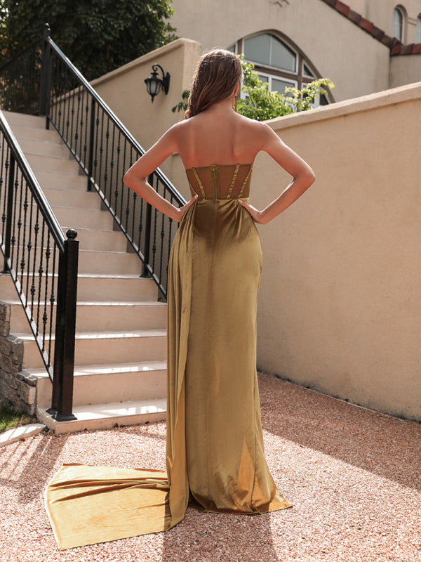 DSB0003 - Velvet Tube Top Dress