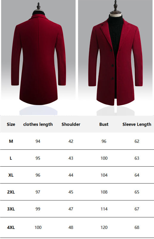 DSB0017 - Long Woolen Coat