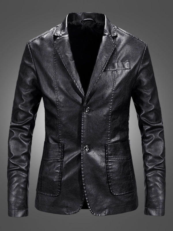 DSB0011 - Slim Leather Blazer