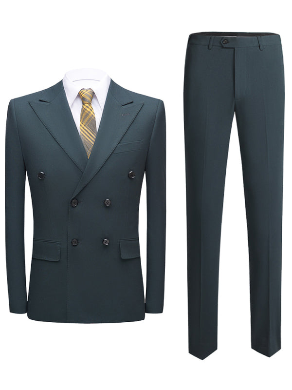 DSB0071 - Men's Slim Fit Business Two Piece Suit