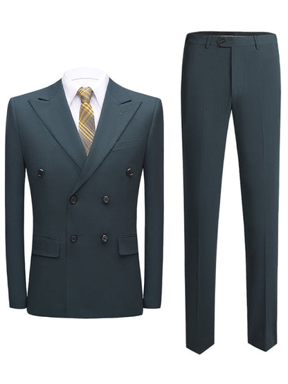 DSB0071 - Men's Slim Fit Business Two Piece Suit